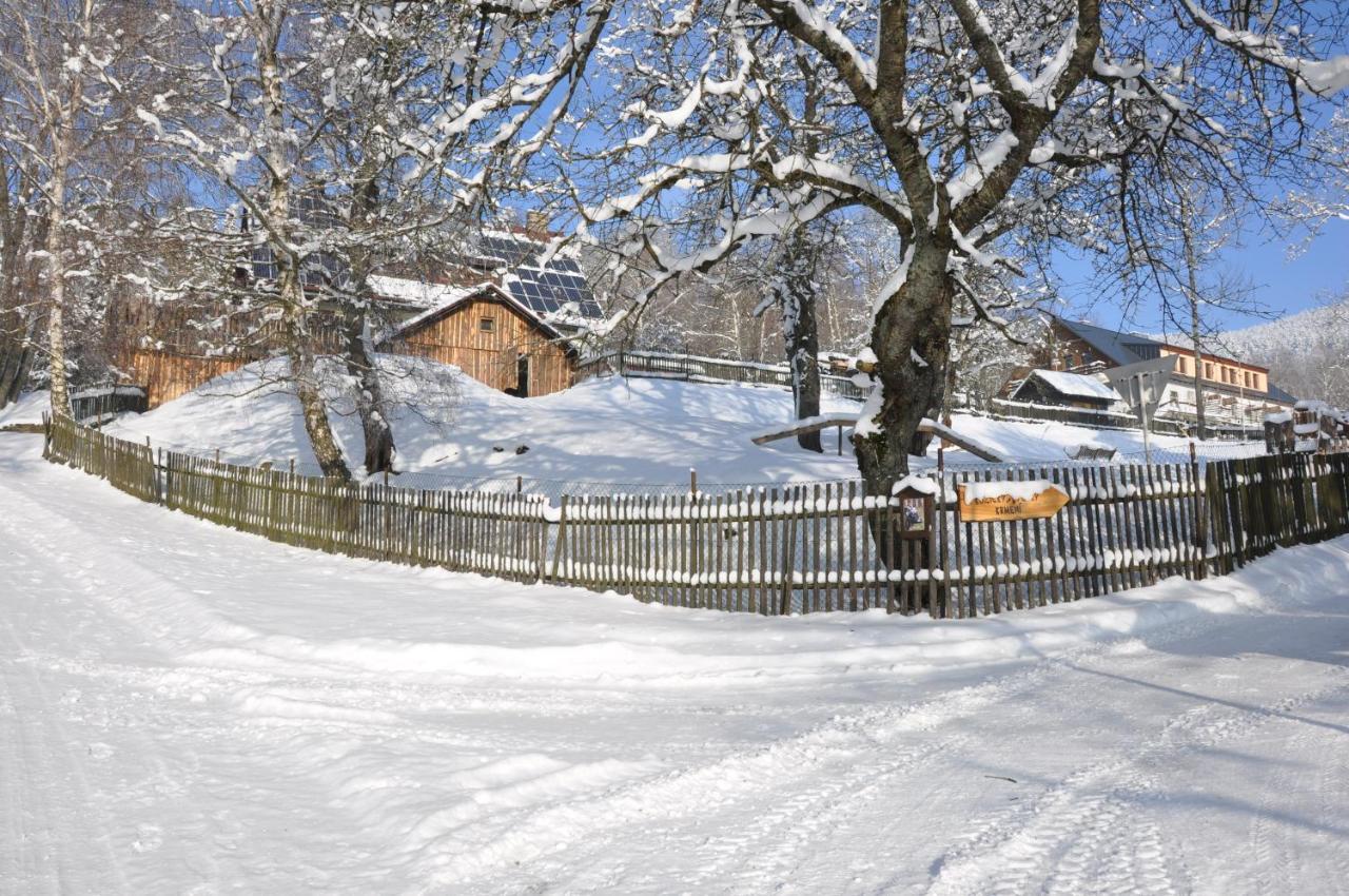 Penzion Pohadka Hojsova Stráž Buitenkant foto